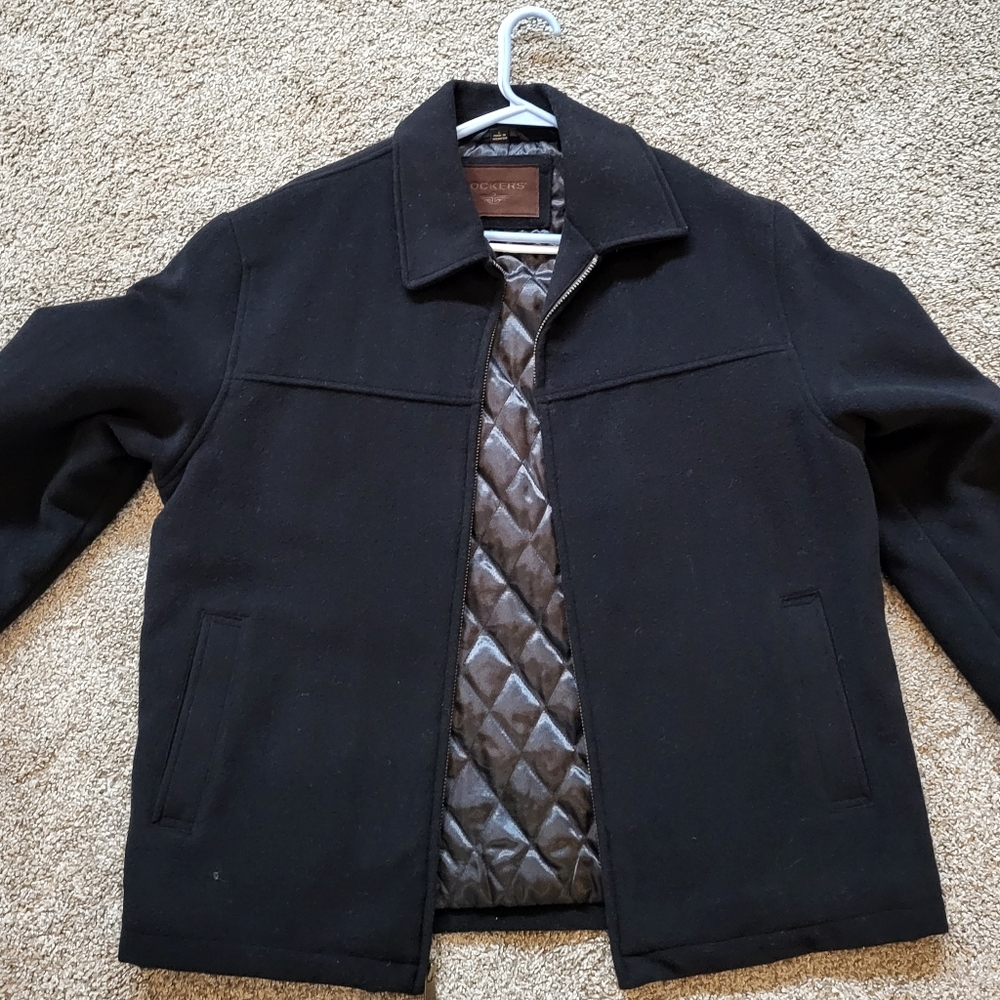 Men's Dockers dress jacket black